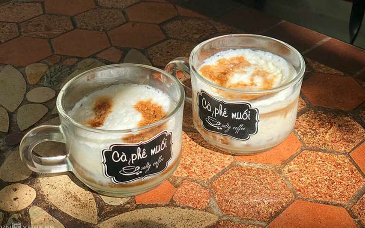Công thức làm cà phê muối 